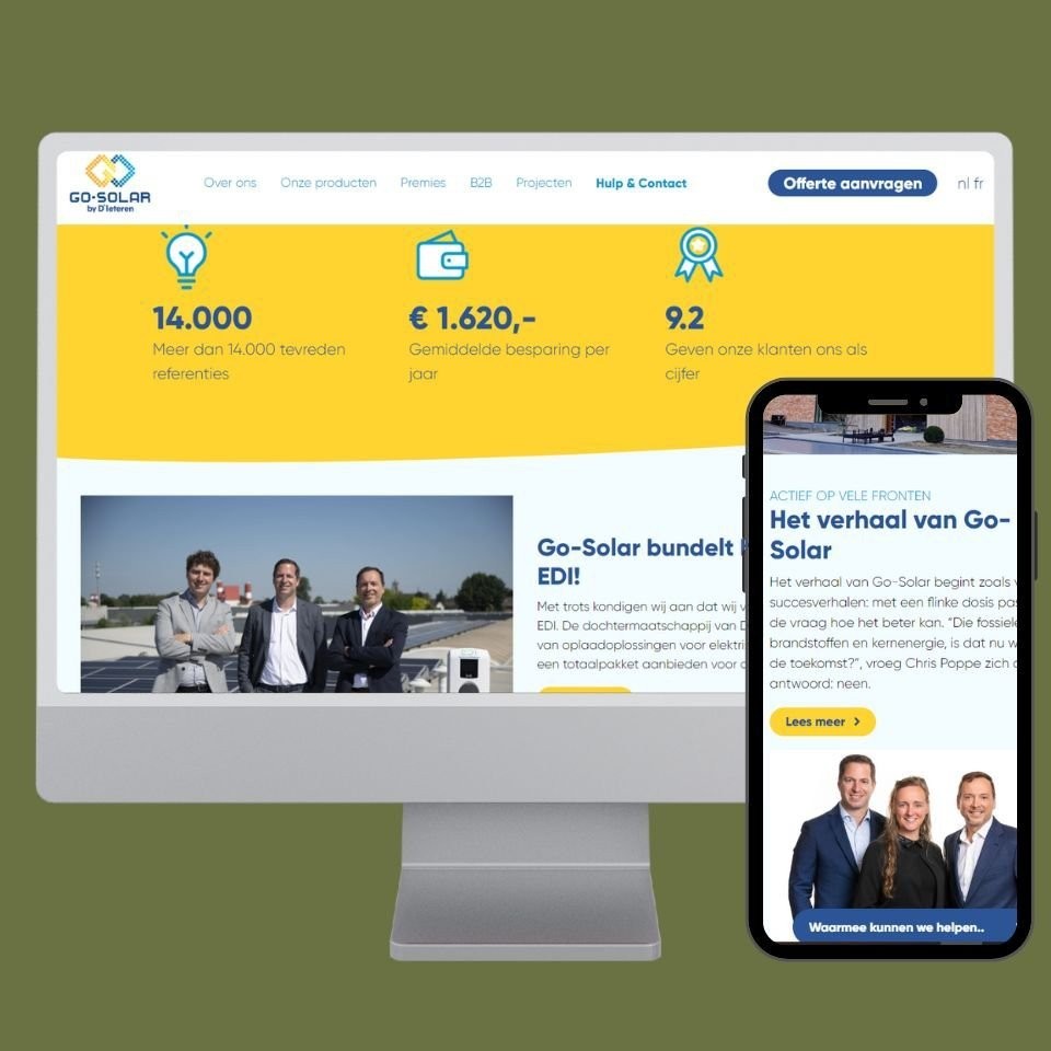 Go solar website 3w media